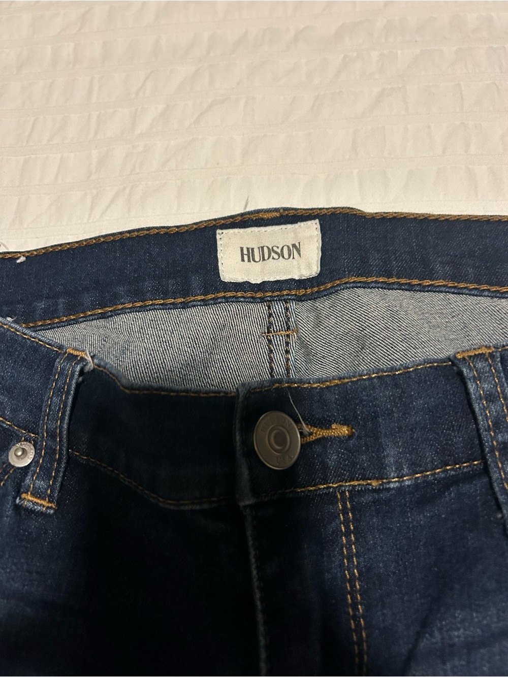 Hudson Jeans Women's Dark Blue Ankle Skinny Jeans - Picture 6 of 6